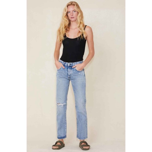 Moussy Hesperia Straight Leg Jeans - Picture 8 of 15